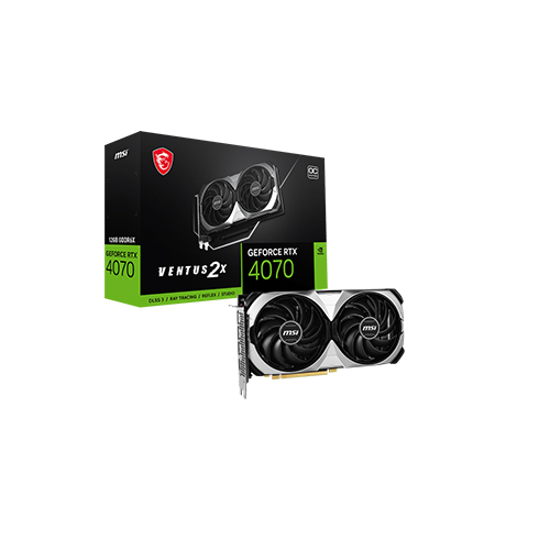 MSI GeForce RTX 4070 VENTUS 2X 12G OC graphics card Price in